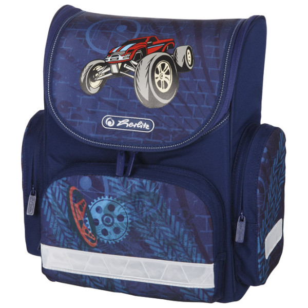 Torba đačka anatomska Mini Roadstar Herlitz 11408283 plava!!